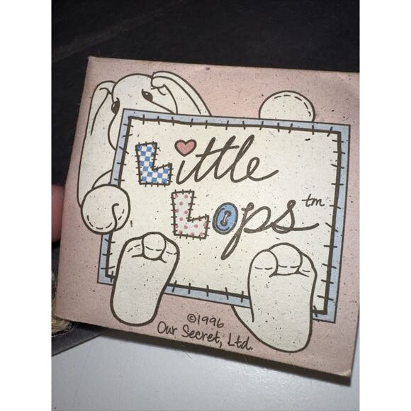 Little Lops Our Secret First Edition Orphan Sad Bunny Rabbit Joey Lopsmith 4.5" - Picture 5 of 7